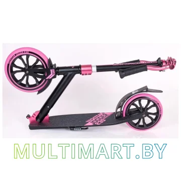 Самокат Tech Team Jogger 230 2022 (черный/розовый) картинка 2